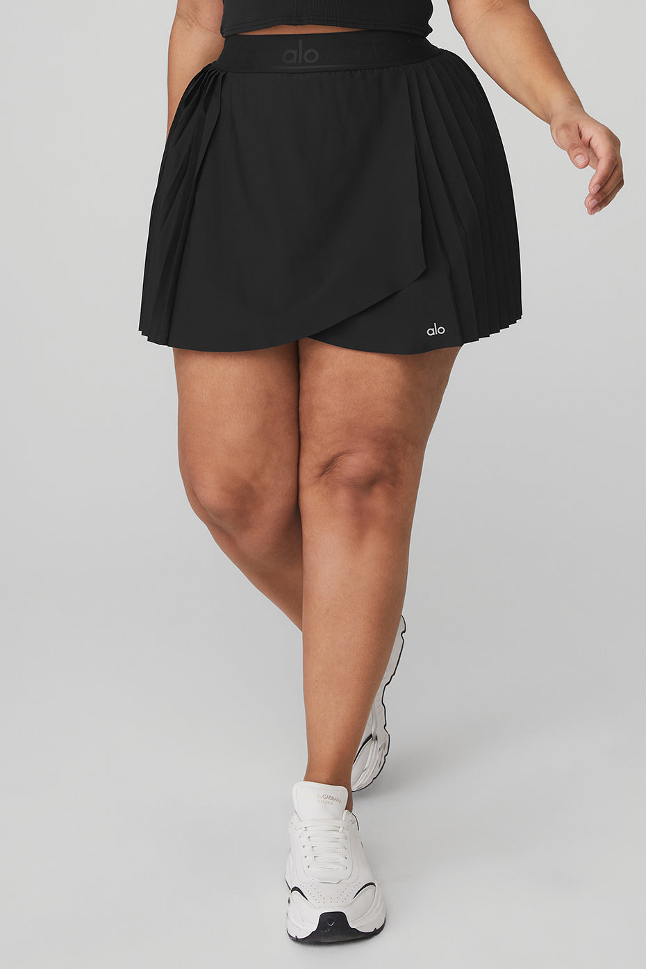 Aces Tennis Skirt - Black