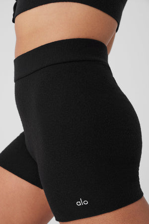 Alolux High-Waist Me Time Short - Black