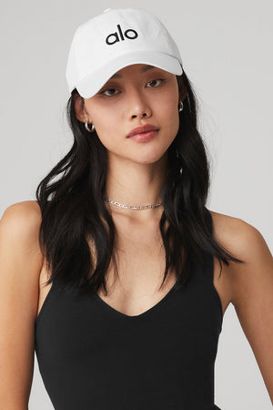 Off-Duty Cap - Bright White/Black