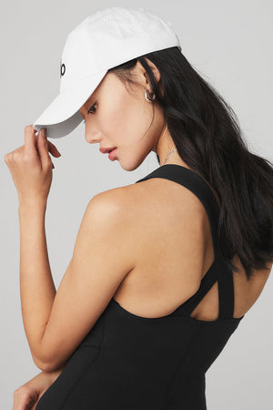 Off-Duty Cap - Bright White/Black