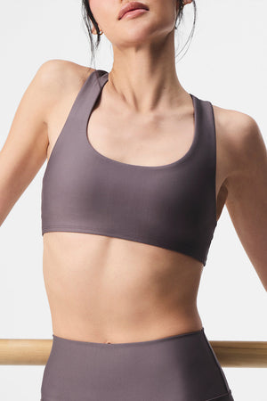 Airlift Advantage Racerback Bra - Raisinette