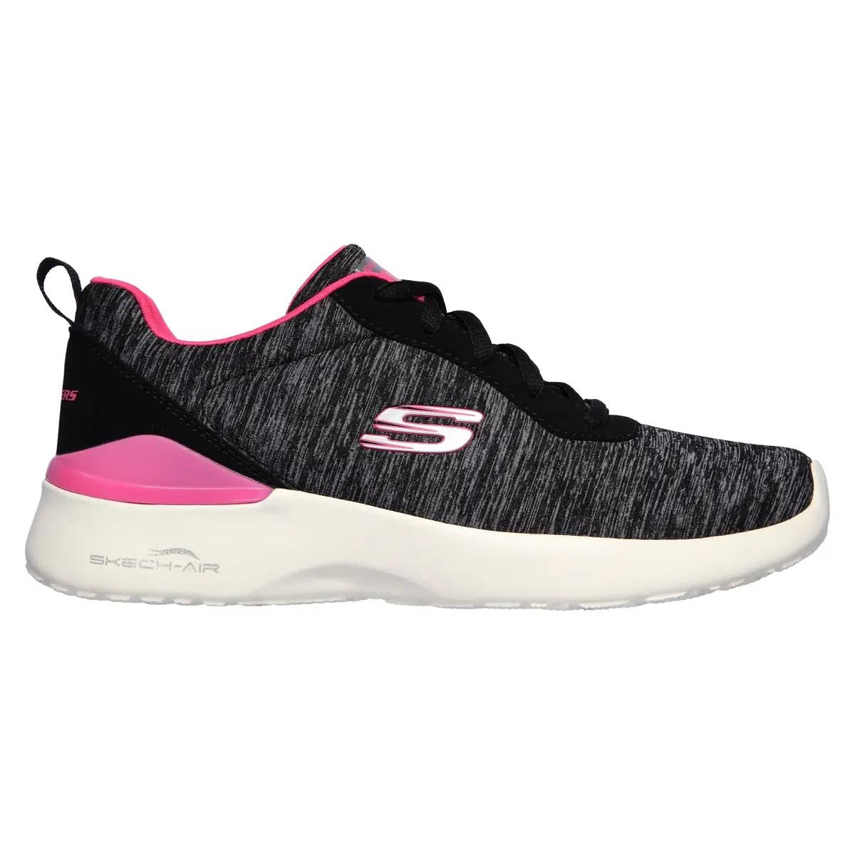 Womens Wide Fit Skechers Paradise Waves 149344 Walking Trainers