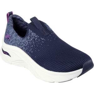 Women's Wide Fit Skechers 149684 Arch Fit D'Lux Key Journey Trainers