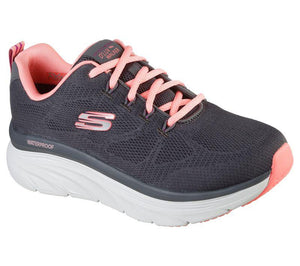 Women's Wide Fit Skechers 149810 Get Oasis D'lux Walking Trainers