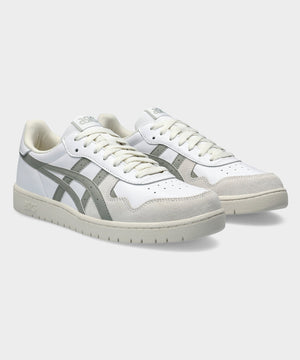 Asics Japan S in White + Seal Grey