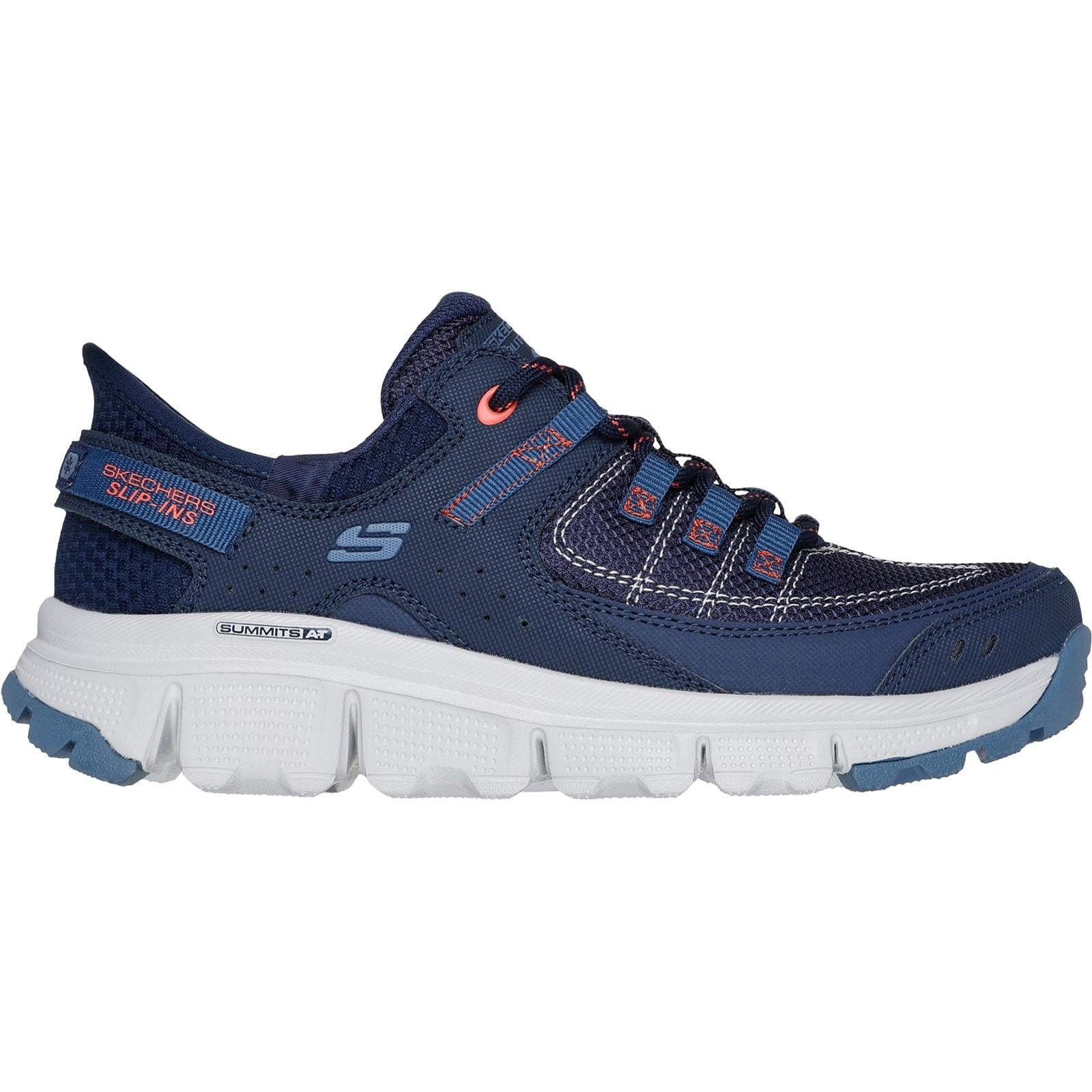 Women's Wide Fit Skechers 180147 Slip-ins Summits At Trainers