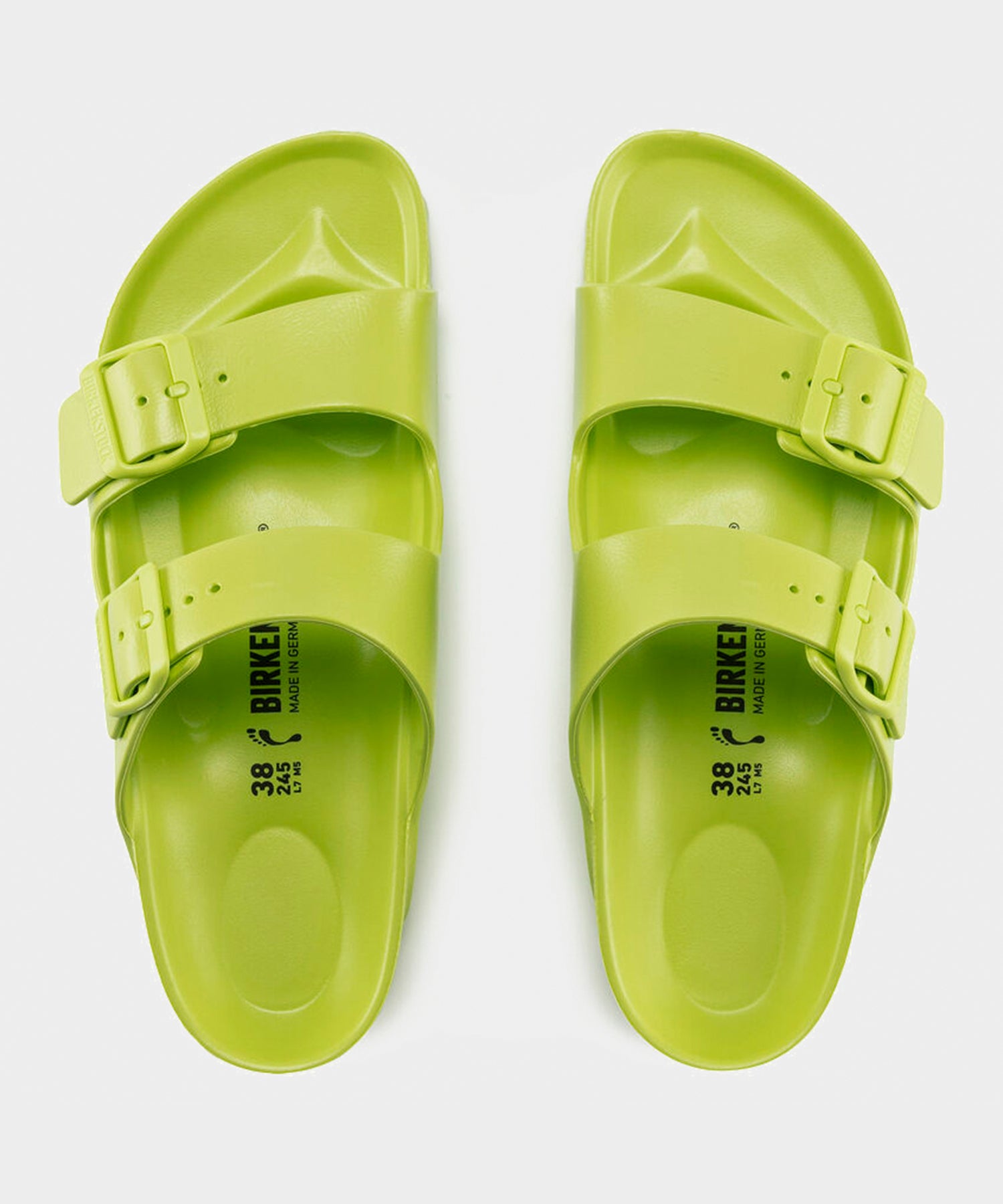 Birkenstock Arizona Eva in Green Lime