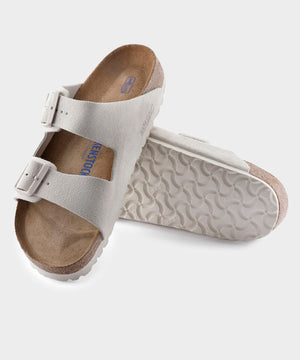 Birkenstock Arizona Soft-Footbed in Antique White