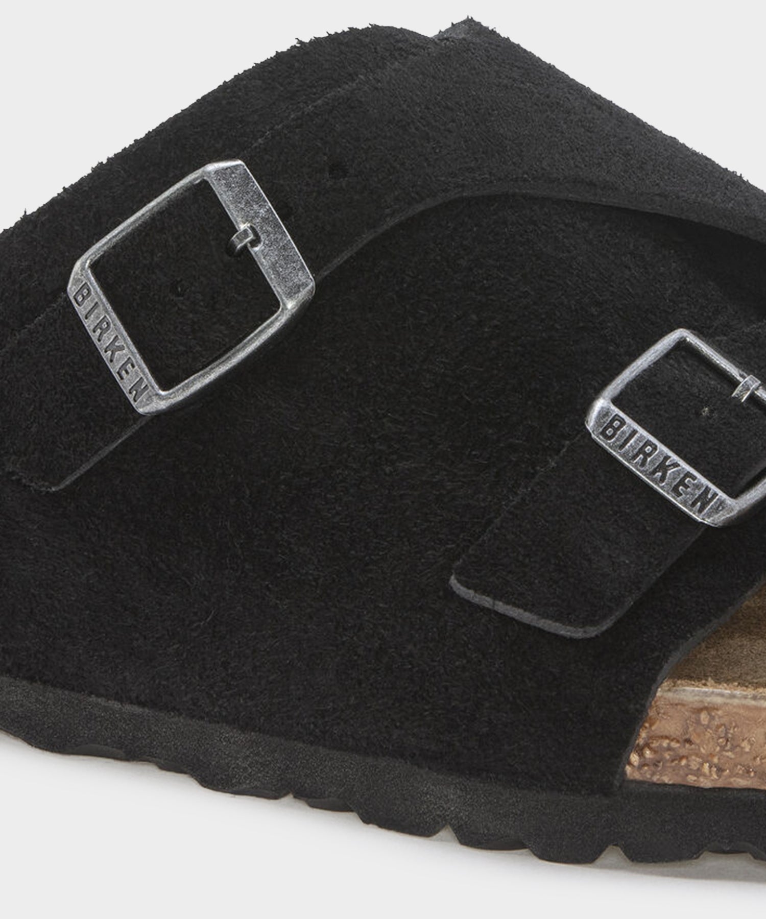 Birkenstock Zurich Suede in Black