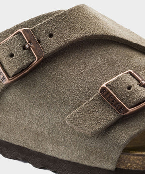 Birkenstock Zurich Suede in Taupe