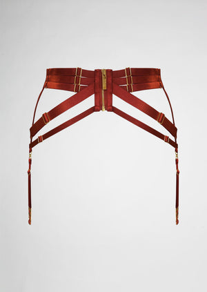 Panel Suspender Red