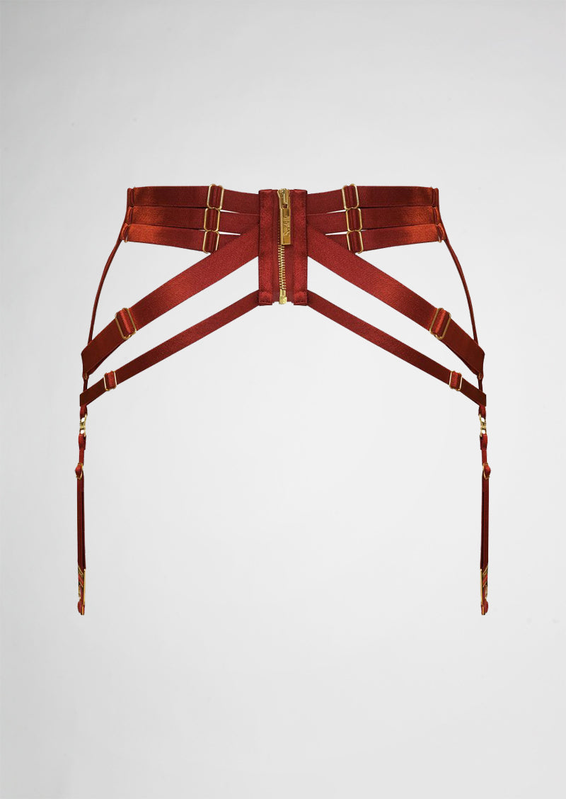 Panel Suspender Red