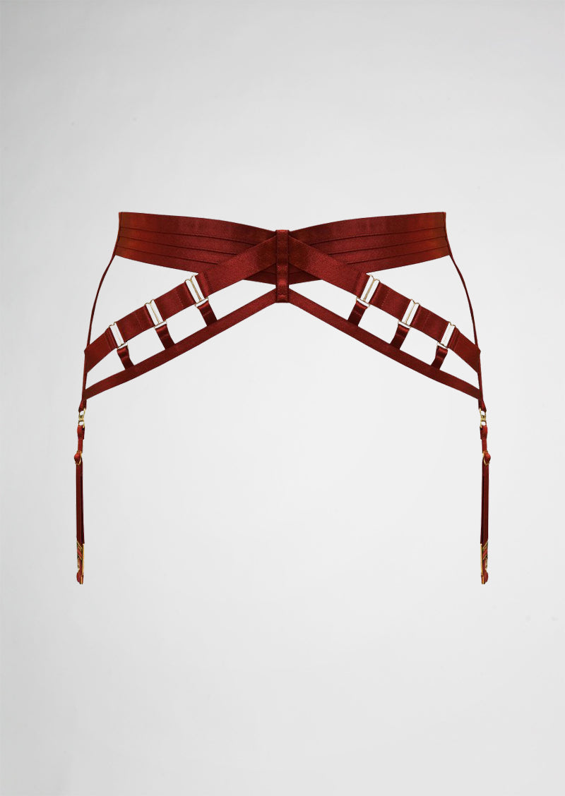 Panel Suspender Red