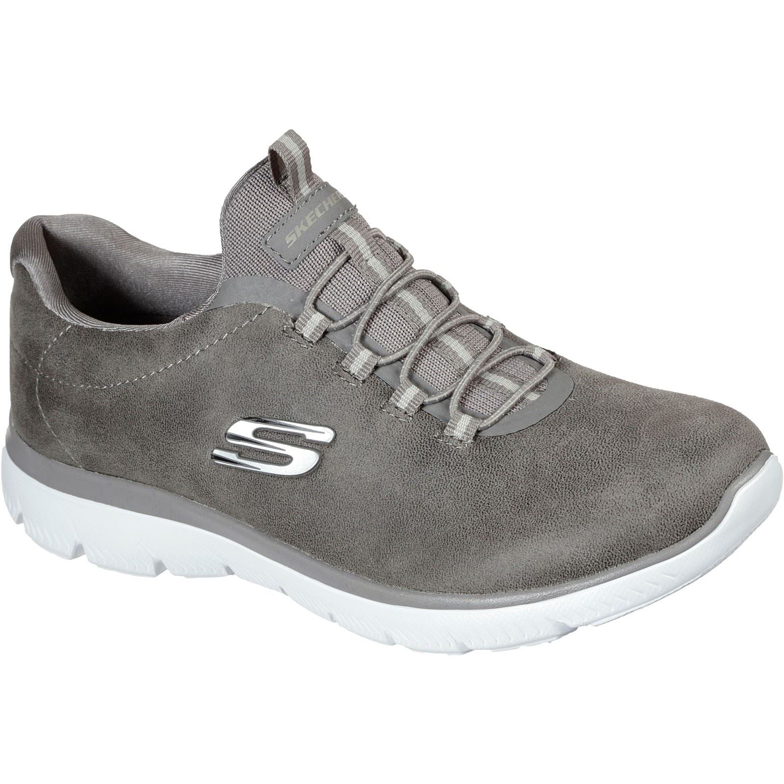 Women's Wide Fit Skechers 149200 Summits - Oh So Smooth Trainers