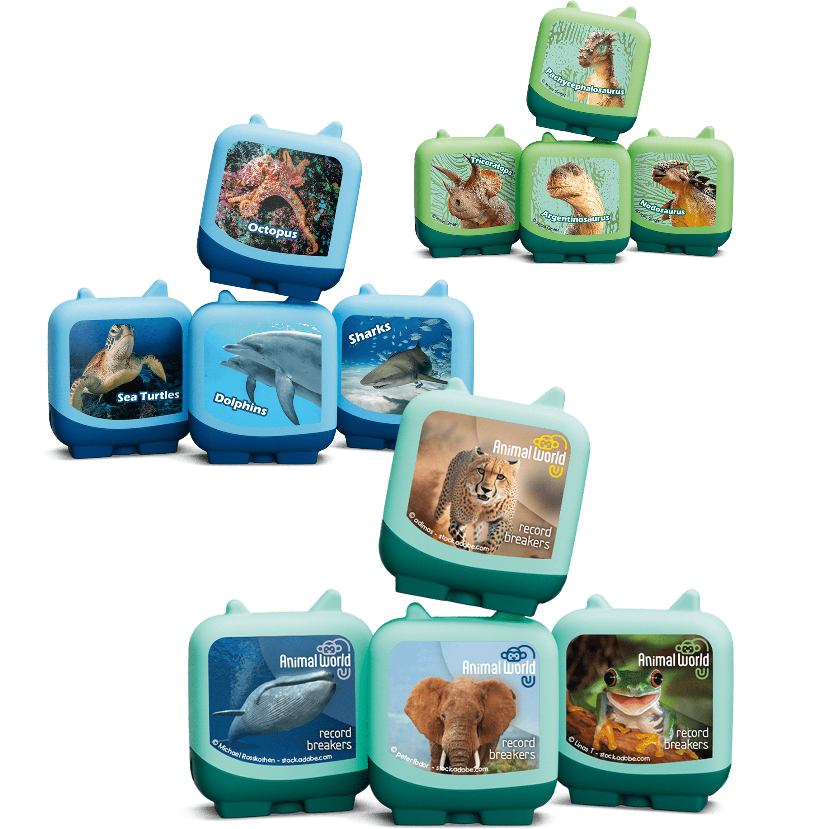 Animals 3 Clever Tonies Sets