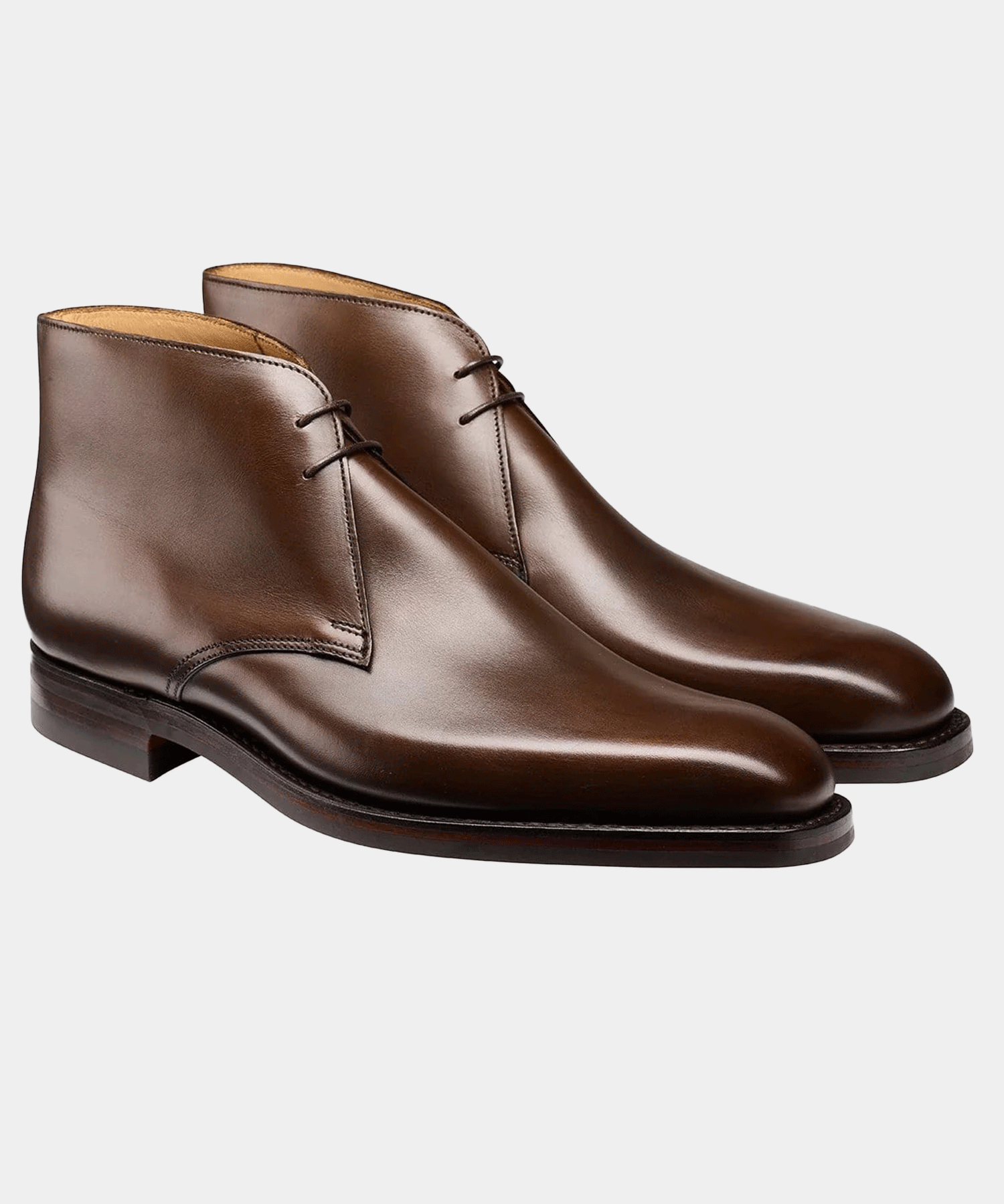 Crockett & Jones Tetbury Calf Boot in Dark Brown