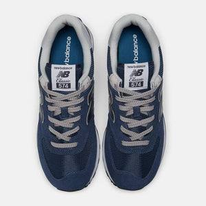 Women's Wide Fit New Balance  ML574EVN Running Trainers - Exclusive - Navy ENCAP