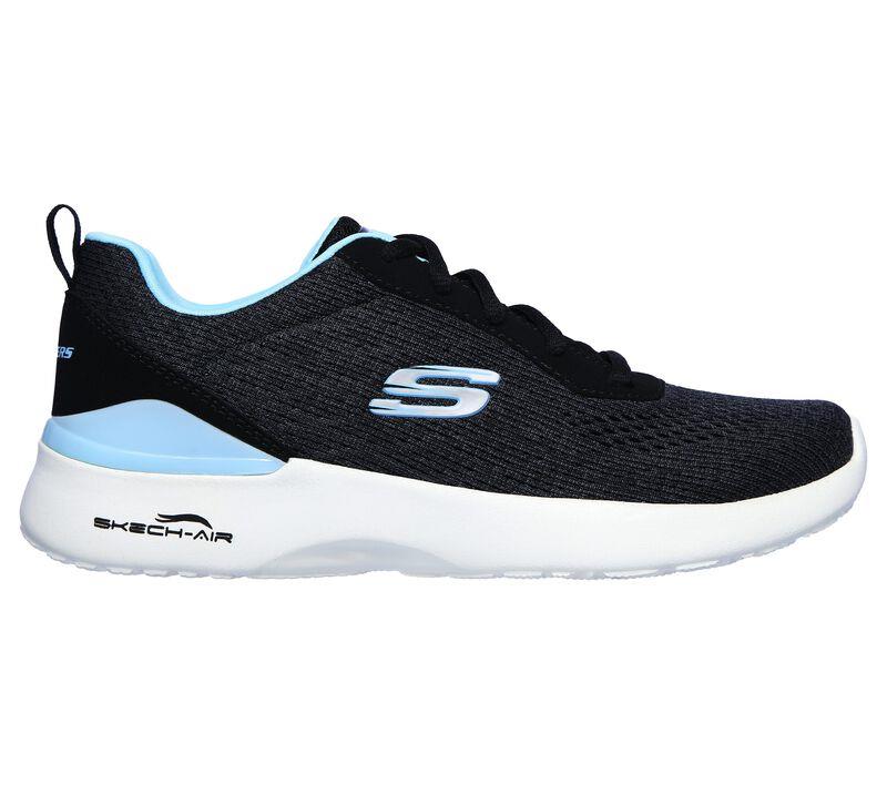 Women's Wide Fit Skechers 149340 Skech-Air Dynamight Top Prize Walking Trainers