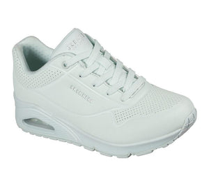 Women's Wide Fit Skechers 155359 Frosty Kicks Trainers