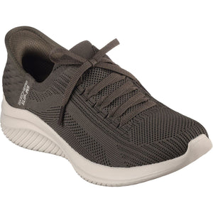 Women's Wide Fit Skechers 149710 Slip-ins Ultra Flex 3.0 Brilliant Path Trainers