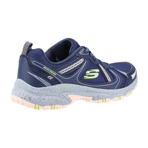 Women's Wide Fit Skechers 149820 Hillcrest Vast Adventure Trainers - Navy/Grey