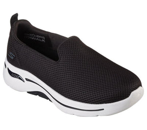 Womens Wide Fit Skechers Grateful 124401 Arch Fit Walking Trainers