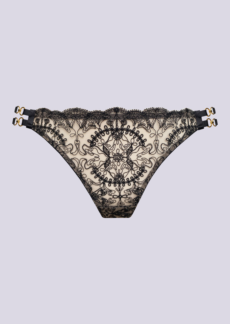 Cymatic Thong Black