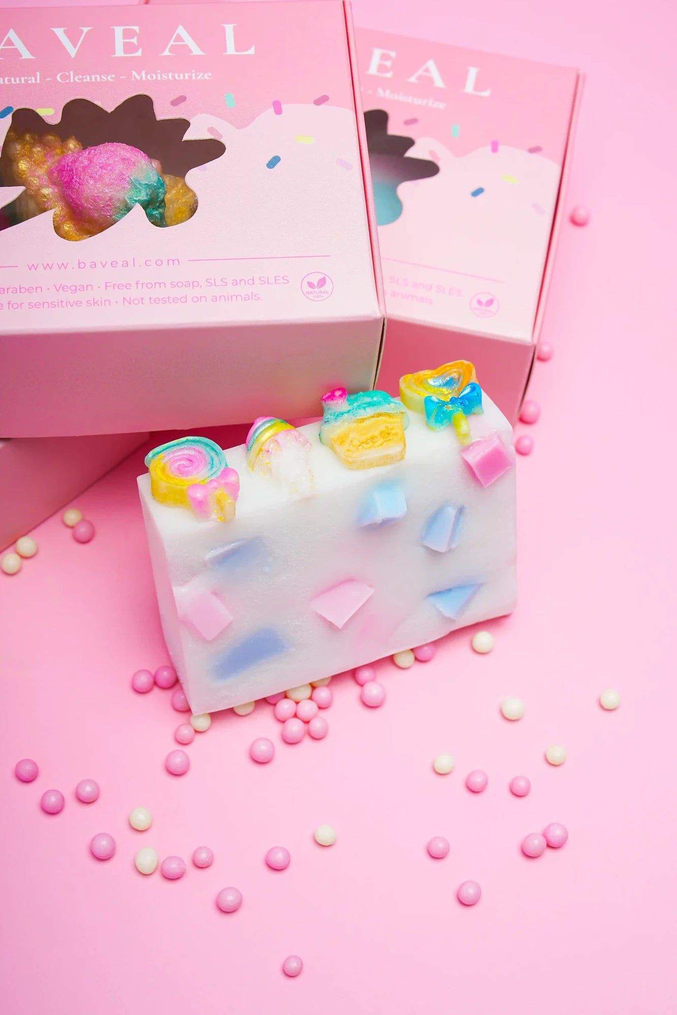 Sweet Ice Creams - Joyful Ice Cream Scented Moisturizing Soap