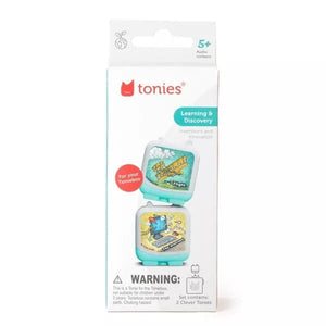 Clever Tonies 2 Pack: Inventions: Flight and Internet