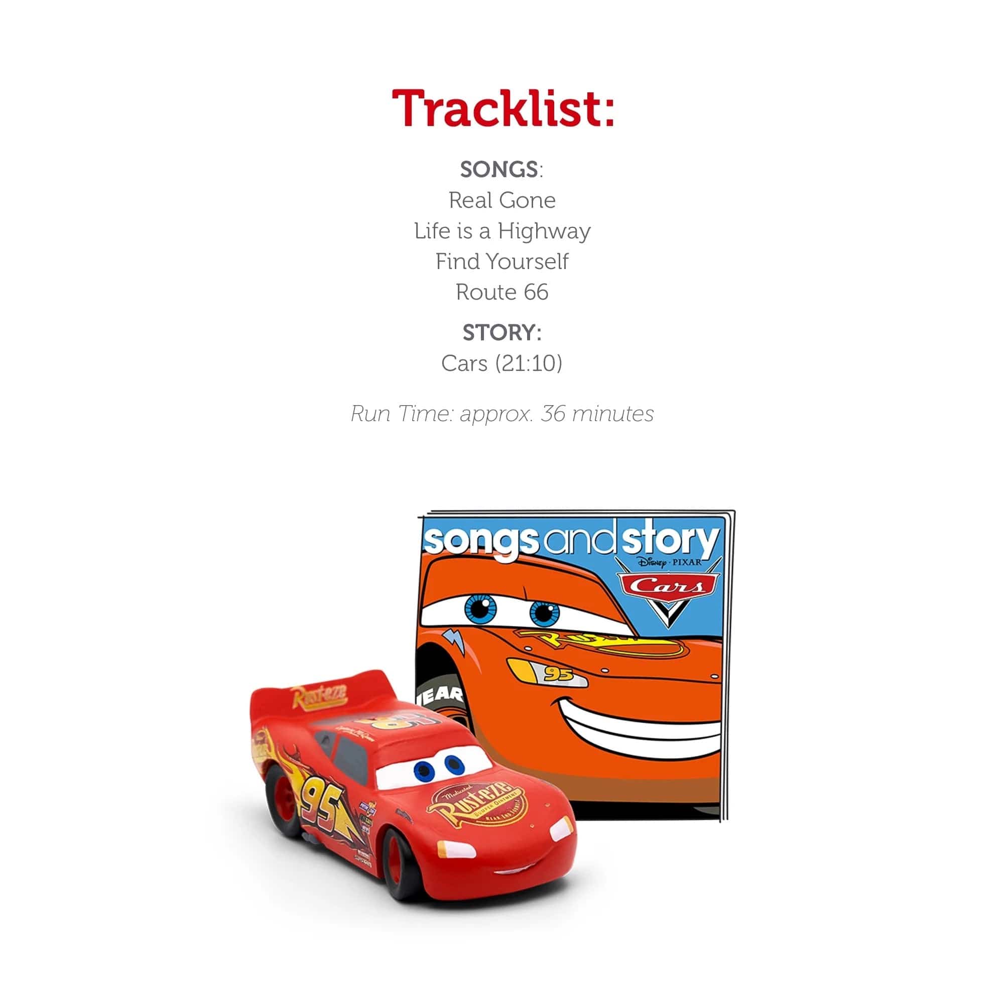 Disney & Pixar Cars: Lightning McQueen Toniebox Starter Set - Gray