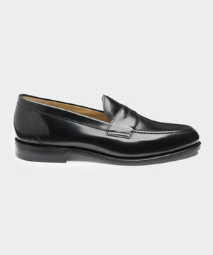 Loake Imperial Loafer in Black Polished Calf Leather