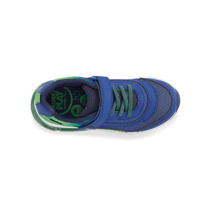 Stride Rite Big Boys M2P Surge Bounce Light-Up Velcro Sneaker Blue Multi