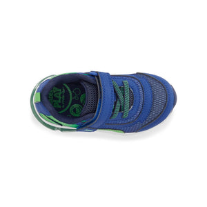 Stride Rite Toddler Boys M2P Surge Bounce Light-Up Velcro Sneaker Blue Multi