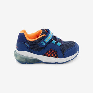 Stride Rite Toddler Boys M2P Lumi Bounce Sneaker Velcro Blue