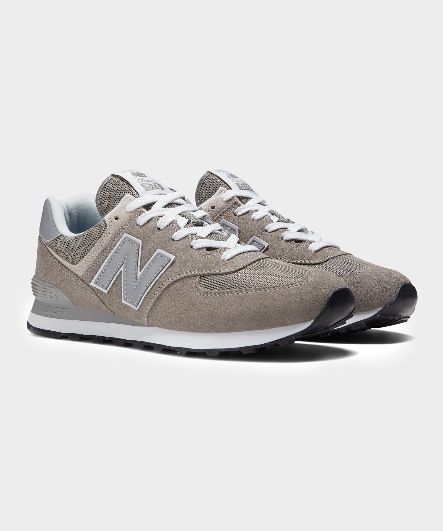 New Balance 574 In Grey / White