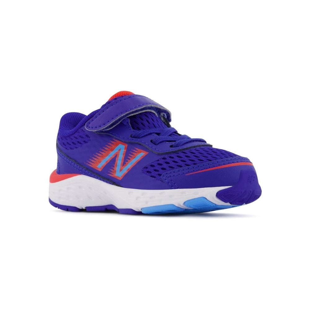 New Balance Toddler Kids Hash 680v6 Velcro Blue Wide