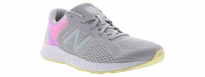 New Balance Big Girls Arishi v2 Light Aluminum