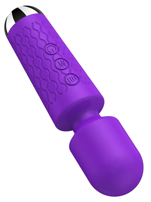 Mini Rechargeable Wand Vibrator 15 cm