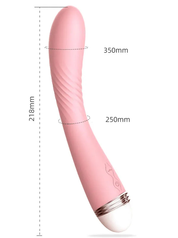 Rechargeable Vibrating Clitoral and G-Spot Vibrator 22 cm