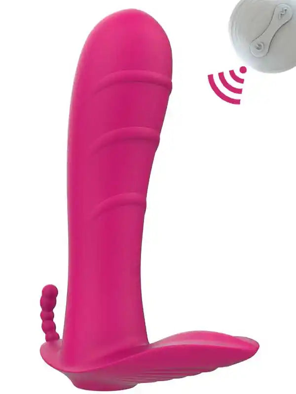 Rechargeable Wearable Dual Vibrator for Couples with Remote Control