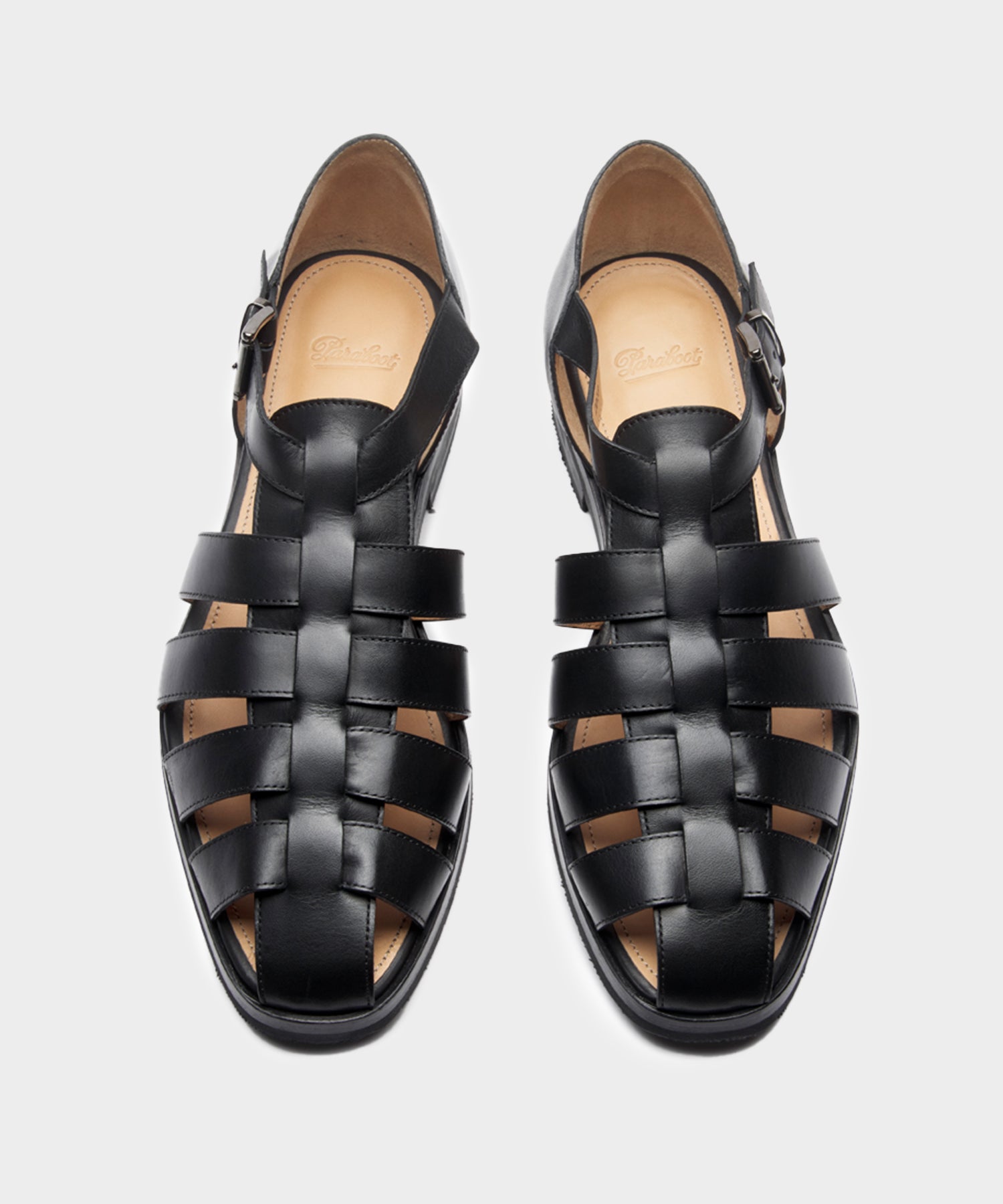 Paraboot Ferret Crossover Sandal in Black