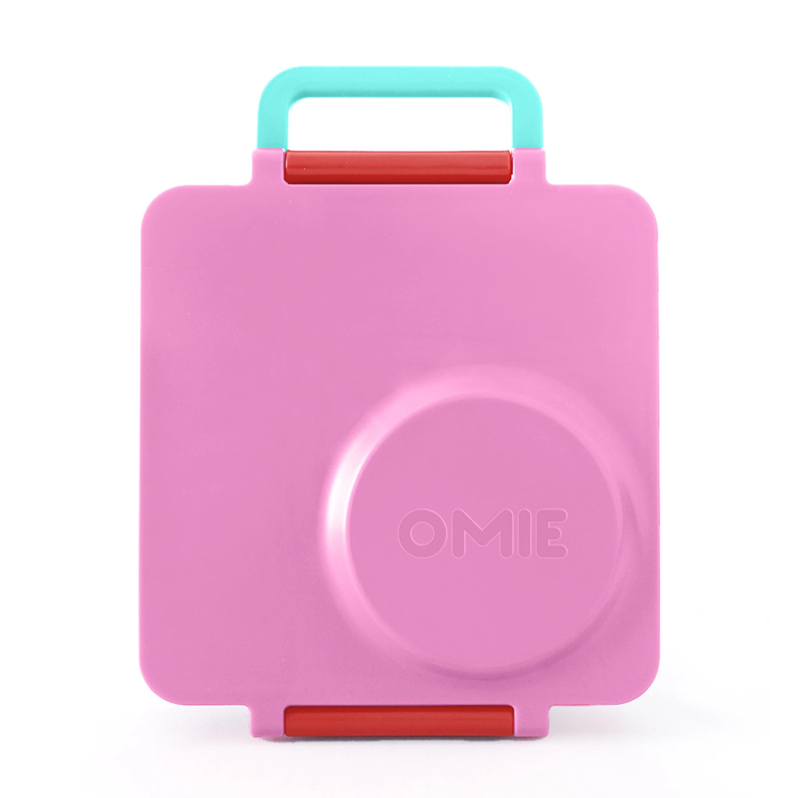 OmieBox - Insulated Pink Bento Lunch Box