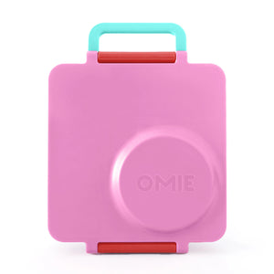 OmieBox - Insulated Pink Bento Lunch Box