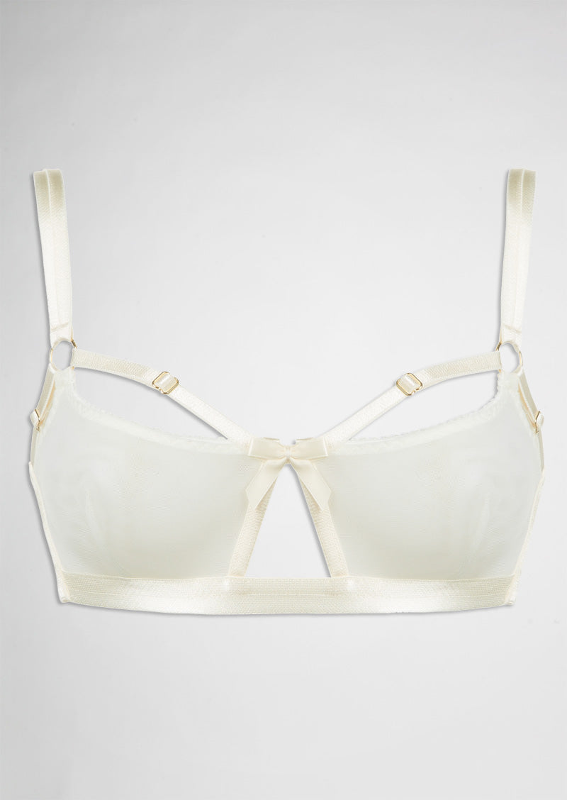 Bondage Belle Full Cup Bra Ivory