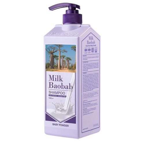 BIOKLASSE MILK BAOBAB HAIR SHAMPOO (Baby Powder) 1000ml