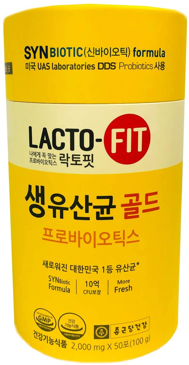 LACTO-FIT ProBiotics Gold (1 Paket, 2.000 mg x 50 EA)