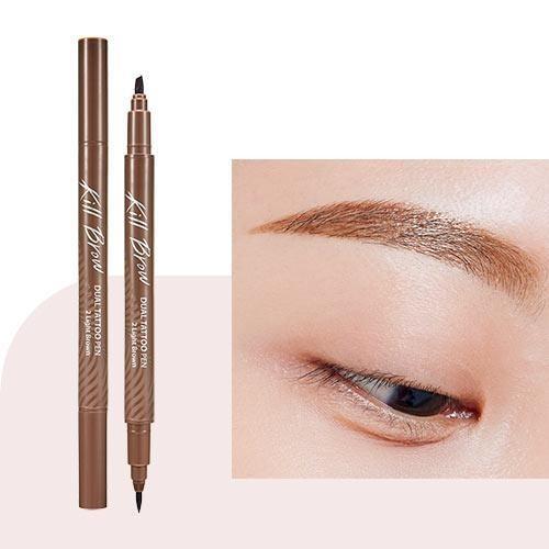 CLIO Kill Brow Dual Tattoo Pen & Remover Pen Set (3 Colors)