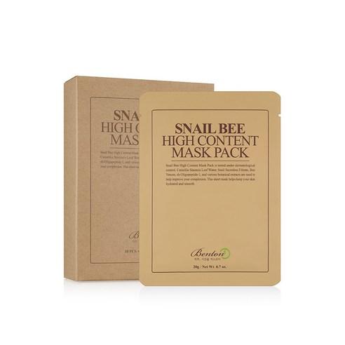 Benton Snail Bee Yüksek İçerikli Sayfa Maskesi 20g X 10ea