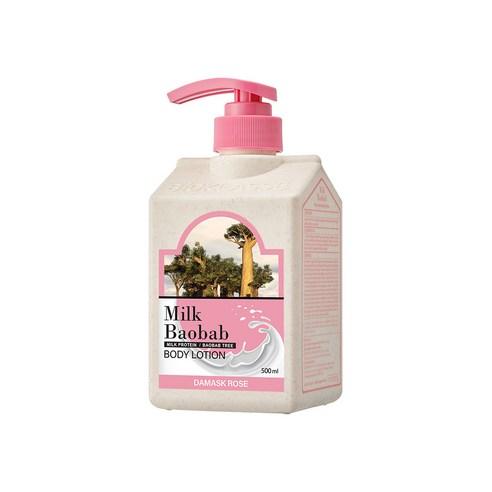 BIOKLASSE MILK BAOBAB Body Lotion 500ml #Damask Rose