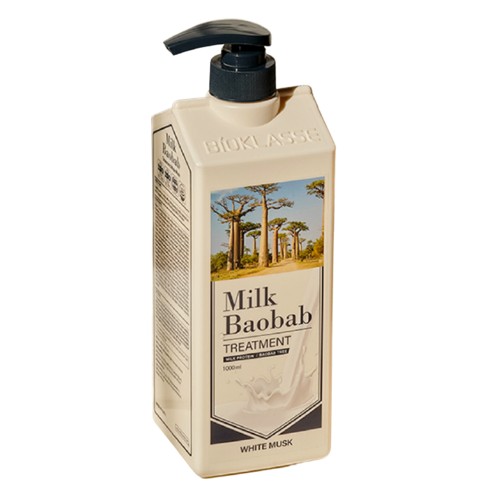 BIOKLASSE SÜT BAOBAB Saç Bakımı 1000ml #Beyaz Misk